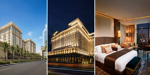 L'hôtel Ritz-Carlton de Dubaï, façades et suite de nuit